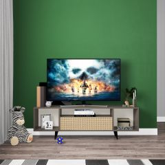 e-MOKA Retro Tv Ünitesi 150cm (4 Renk Seçeneği) - Hazeran