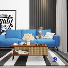 e-MOKA RETRO Orta Sehpa - Hazeran (3 Renk Seçeneği)