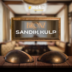 Bronz Çanak Kulp (80mm) - Osena Country