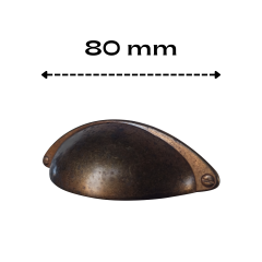Bronz Çanak Kulp (80mm) - Osena Country