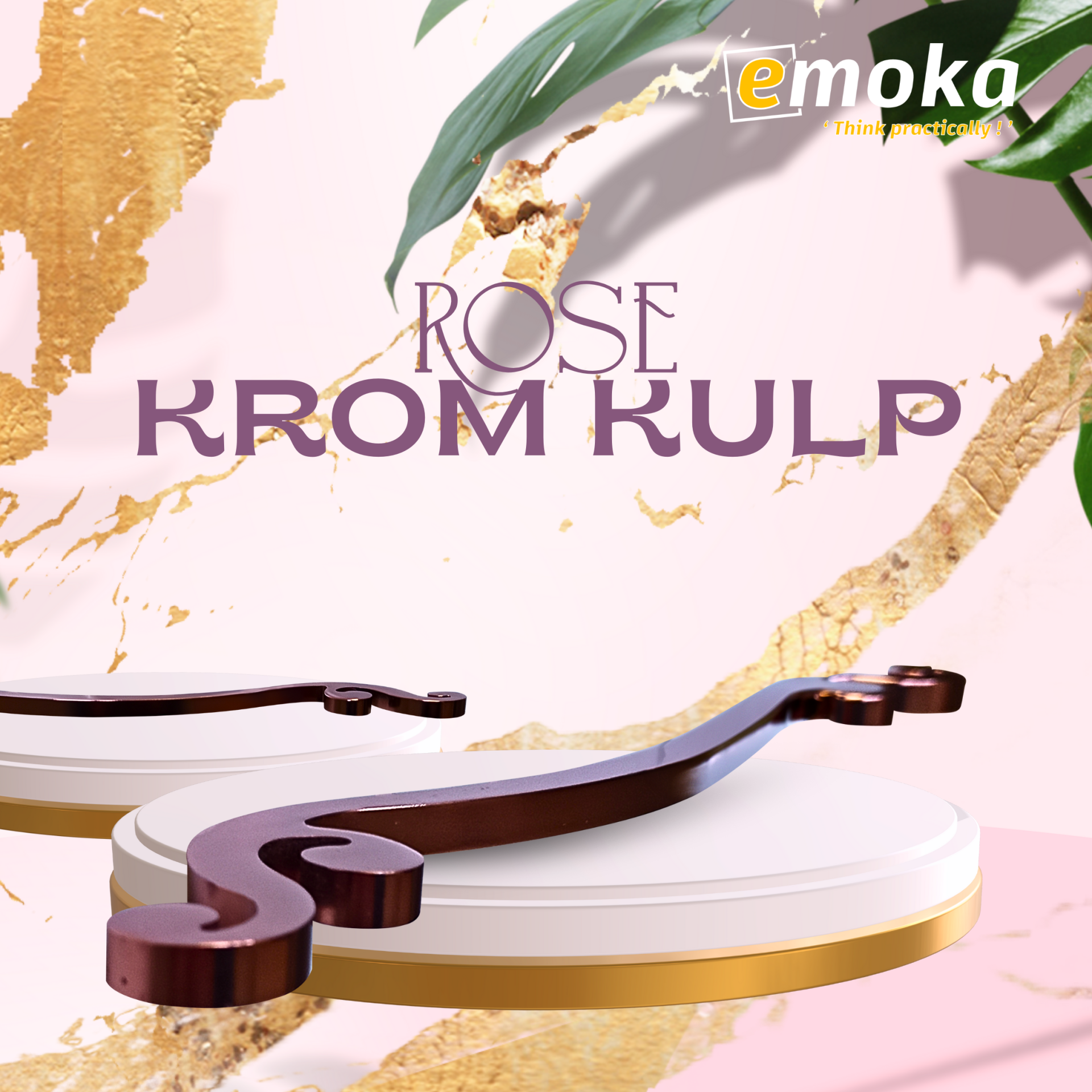 Rose Gold Krom Kulp (160mm)